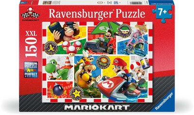 Ravensburger Mario Kart XXL Puslespill 150 Brikker