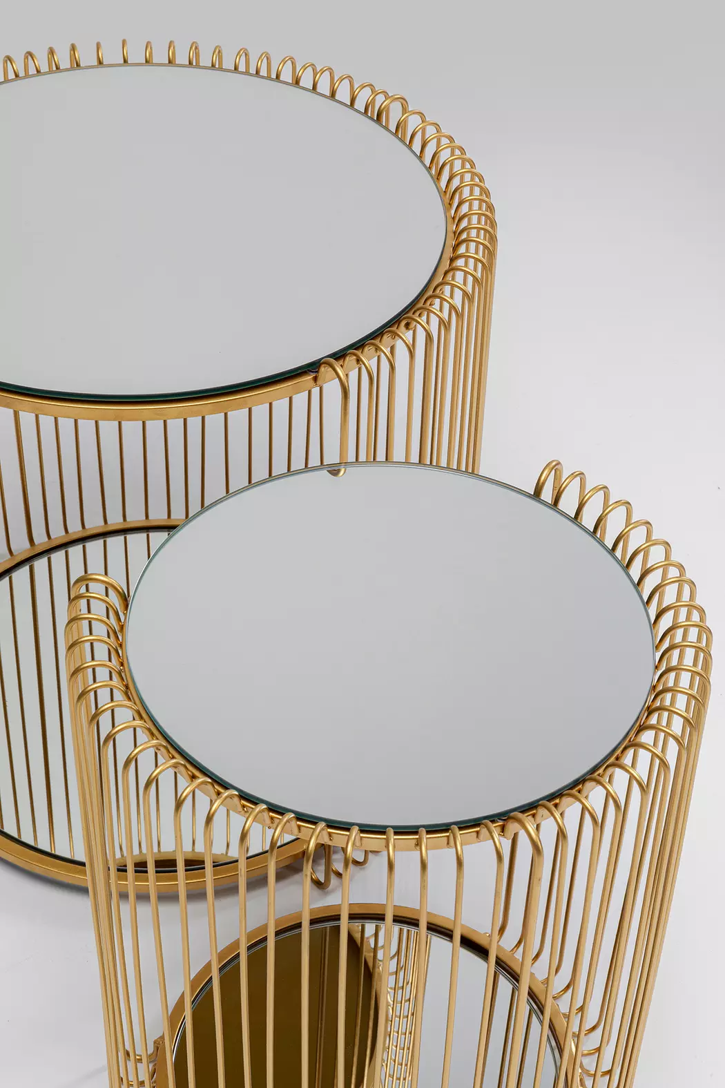 Beistelltisch Wire Double 87673 2er Set