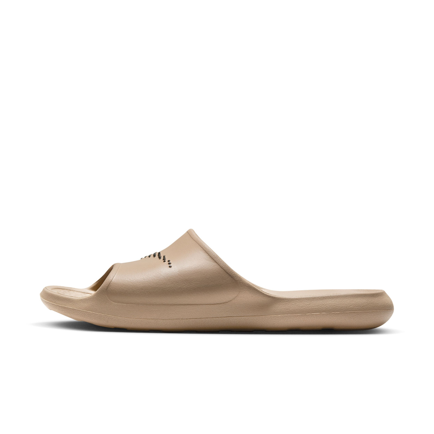 Nike Victori One Douche Slippers Lichtbruin Zwart