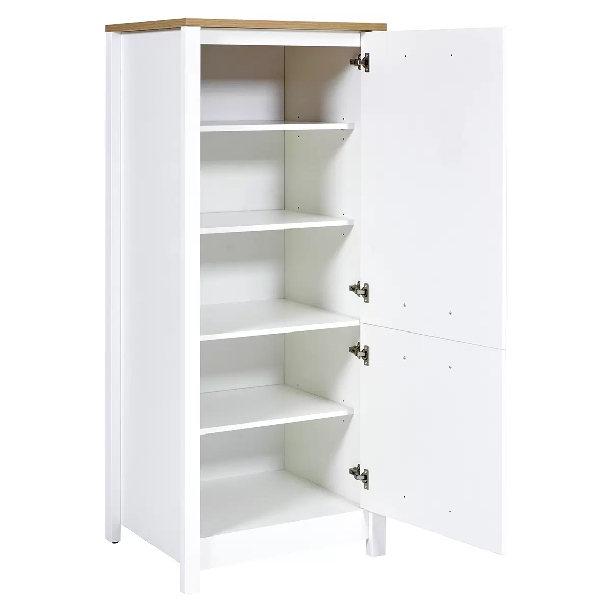 Geräte-Hochschrank Sicilia Artisan Eiche,weiss