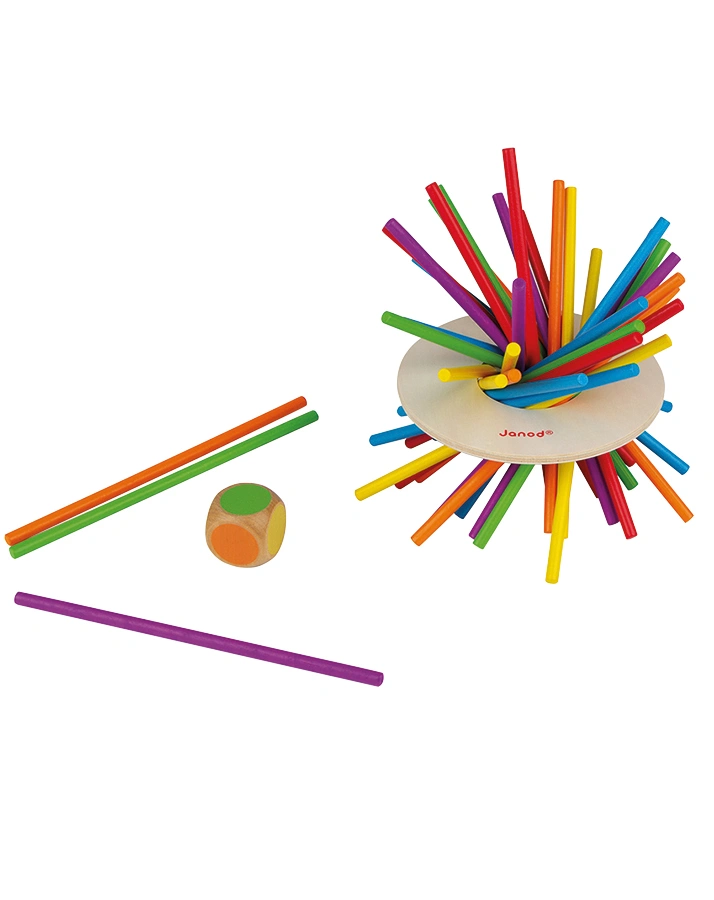 Geschicklichkeitsspiel CRAZY STICKS aus Holz