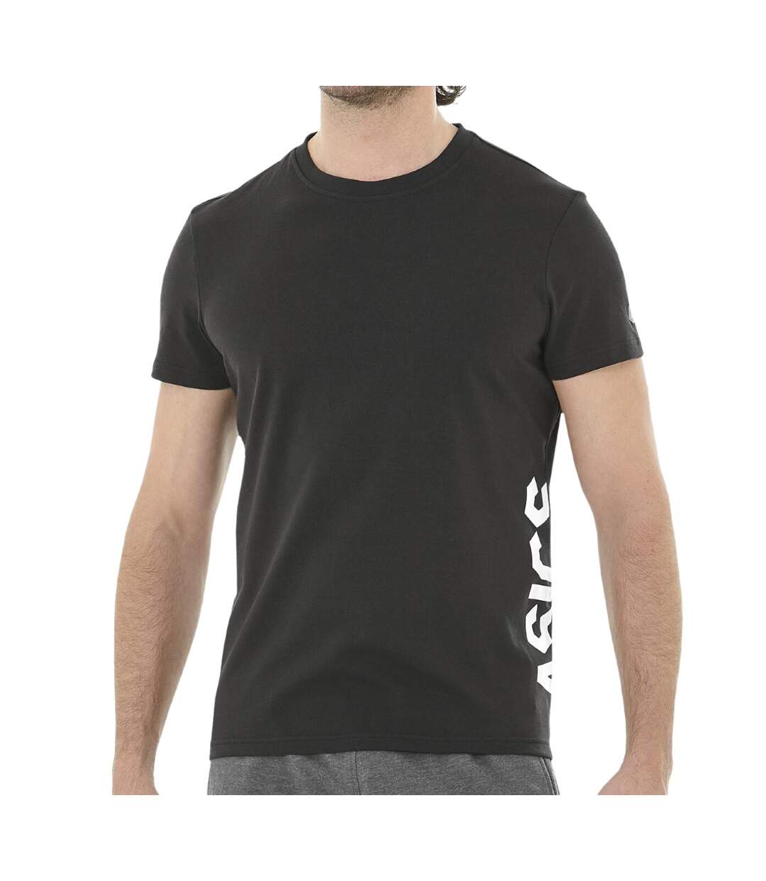 T-shirt Noir Homme Asics ESNT DBL GPX SS TOP