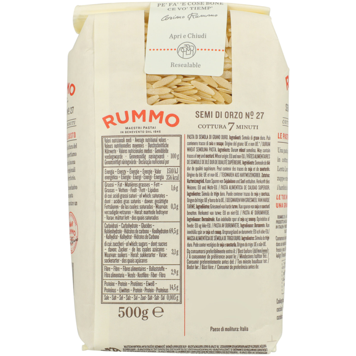 Rummo Semi di orzo