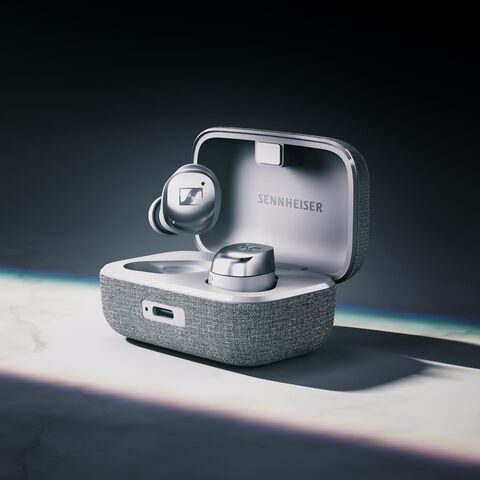 Sennheiser MOMENTUM True Wireless 4 – echt hifi-geluid met ANC White Silver