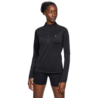 ON Climate Langarmshirt Black Damen