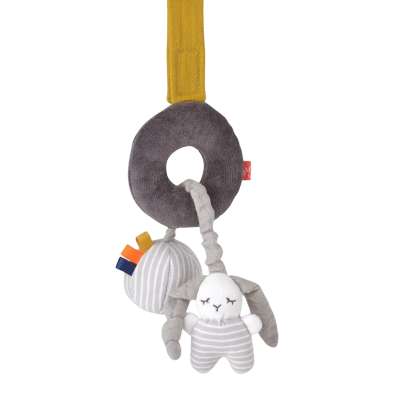 Minimobile Hase Grau (GOTS)