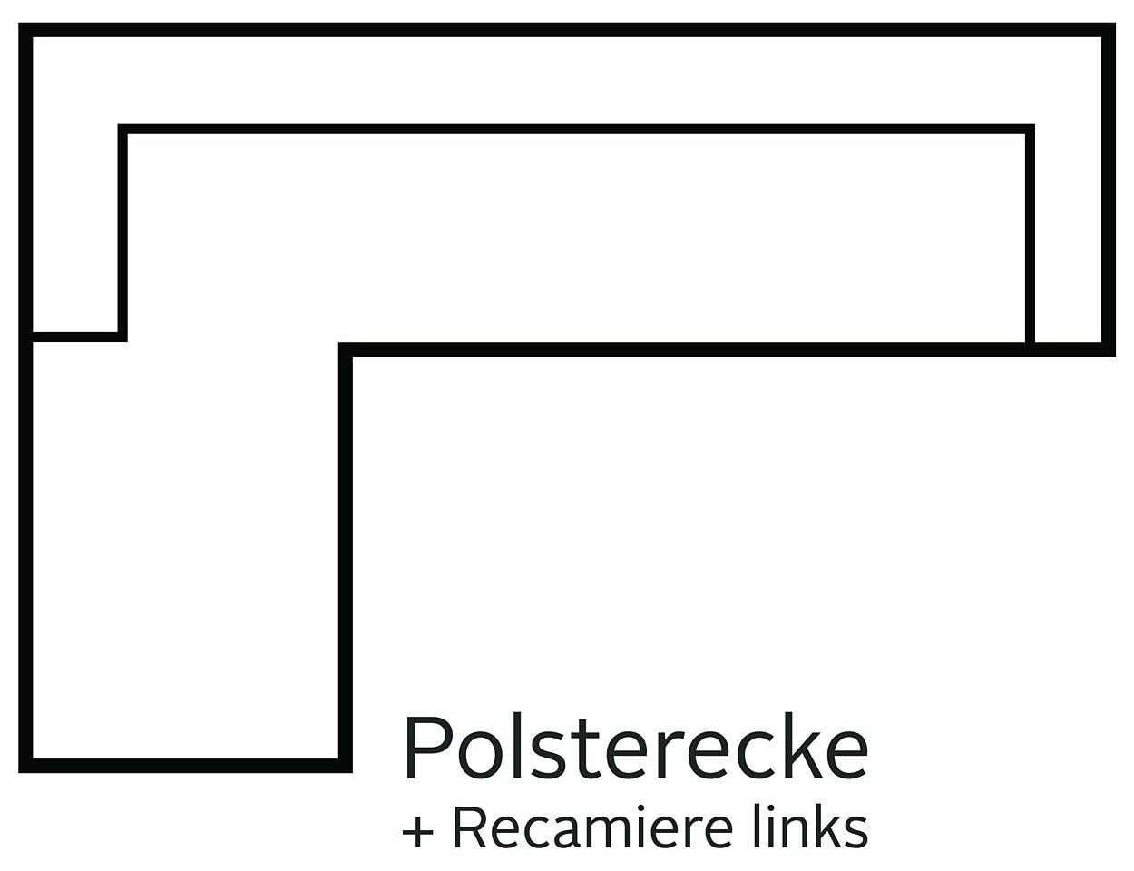 sit&more Ecksofa »Valantine L-Form, B: 286 cm« mit Arm- & Kopfteilverstellung, optional mit Bettfunktion