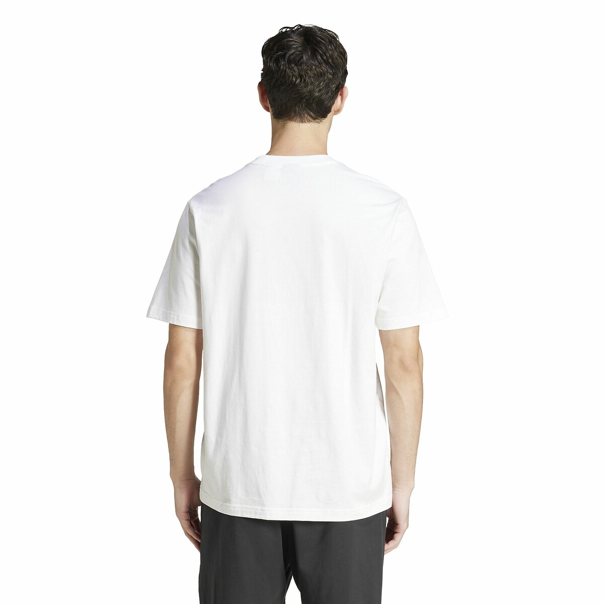 ADIDAS ROUPAS ESPORTIVAS<br>Camiseta de manga curta com logo Essential Linear