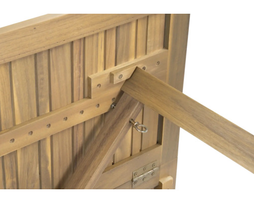 Balkonset met 4 stoelen en opvouwbare tafel