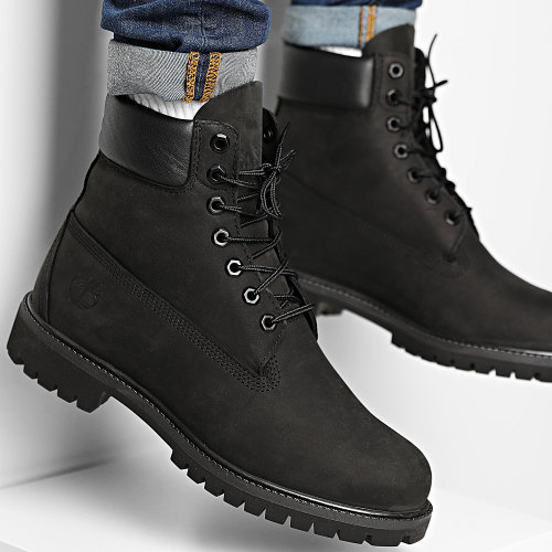 Boots 6 Inch Premium 10073 Black