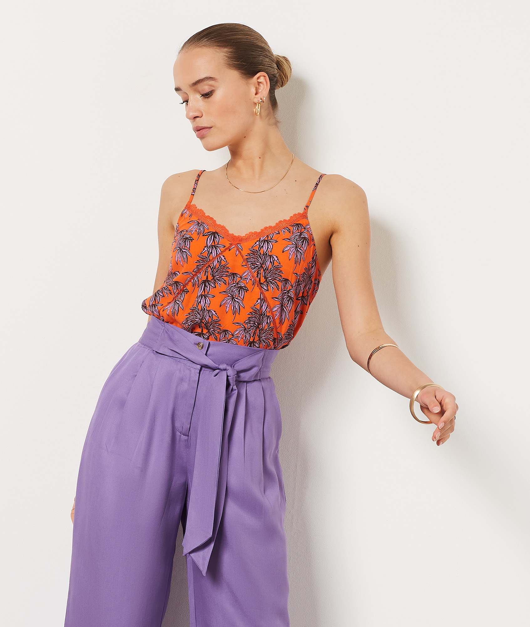 Pantalon coupe large