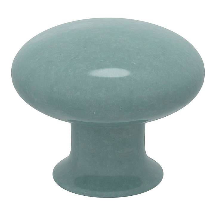 Bouton de meuble GoodHome Porcelaine Vras vert Ø3.2cm x p.2.5cm
