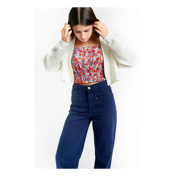 Indee Cardigan Court Polina | Blanc