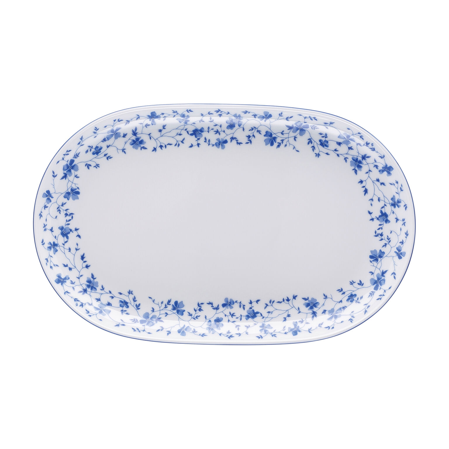 Form 1382 Blaublüten Platte 32 cm