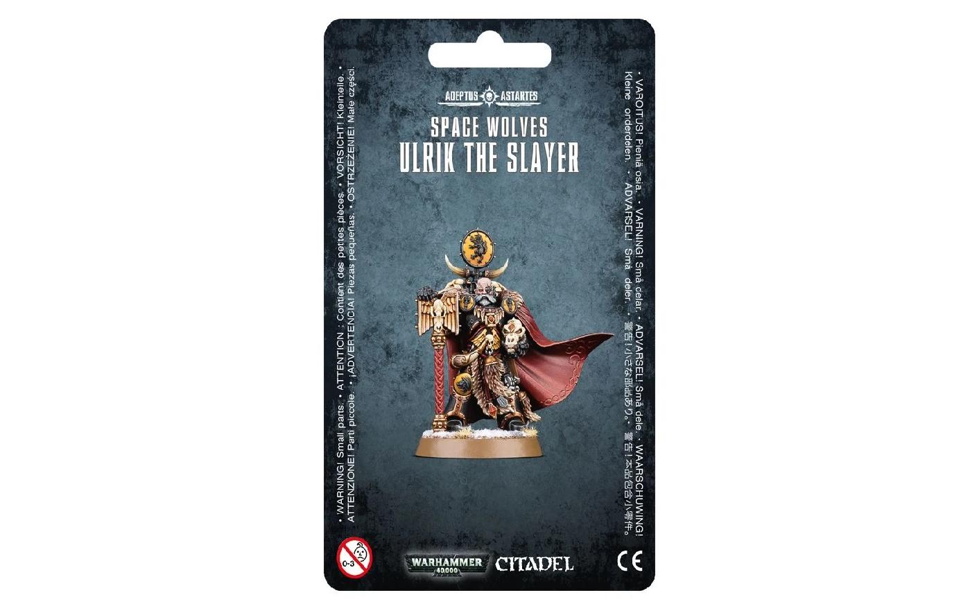 Figur Warhammer 40.000 Space Wolves Ulrik der TodeswolfWarhammer 40K Bausatz Ulrik the Slayer
