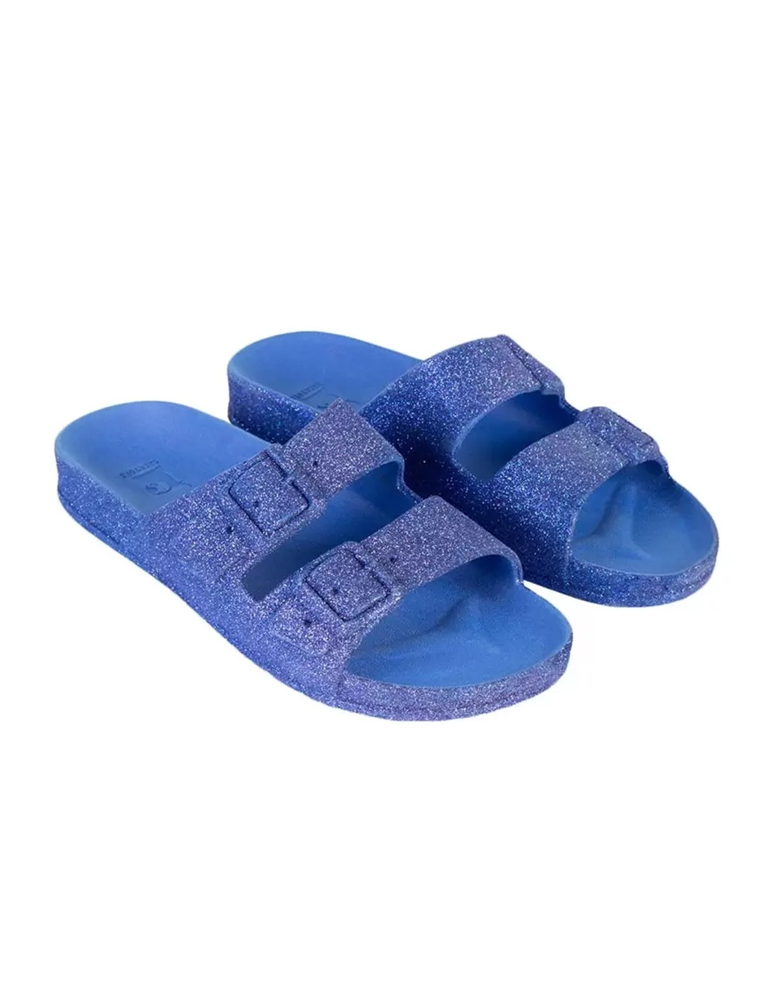 cacatoes Claquettes Femme Trancoso Bleu Roi