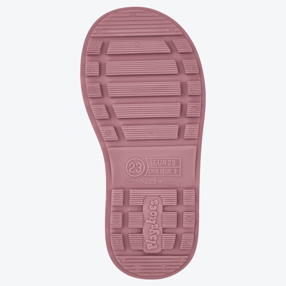 Playshoes Gummistiefel - Regenstiefel mit Futter - Pink