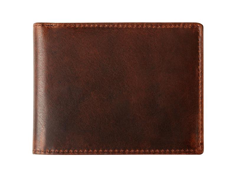 Bugatti Portemonnaie Romano RFID Scheintasche Braun Brieftasche im Vintage Stil – mit RFID-Schutz
