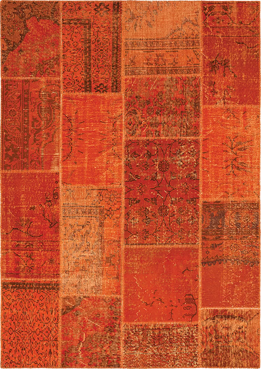 Vintage Teppich Patchwork 200 x 300 cm