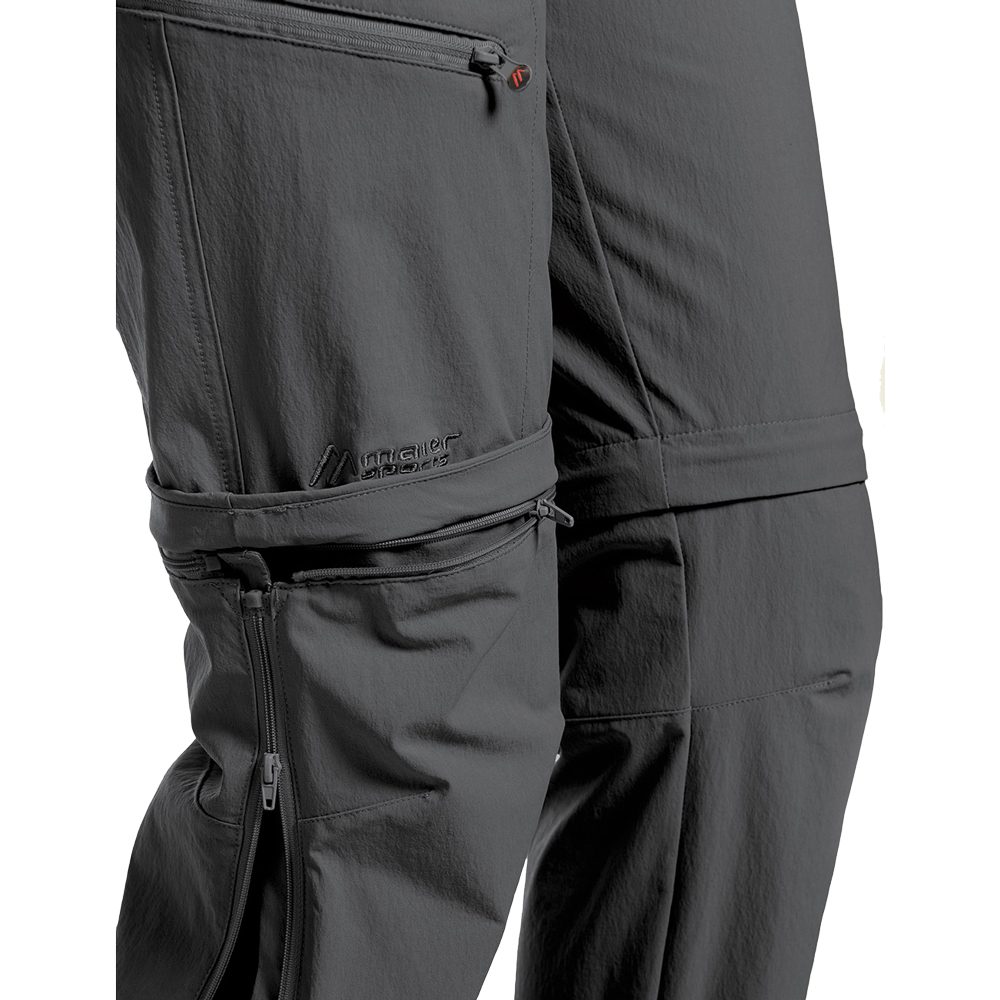 Maier Sports Nata Zip Off Hose Damen schwarz
