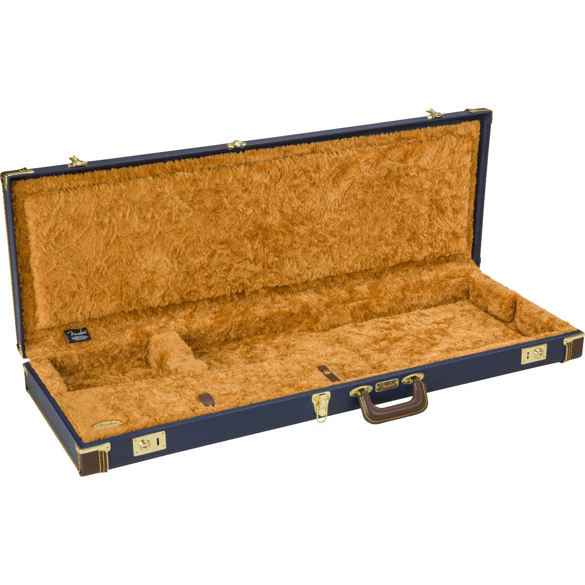 Fender Classic Series Wood Case voor Strat en Tele navy blue