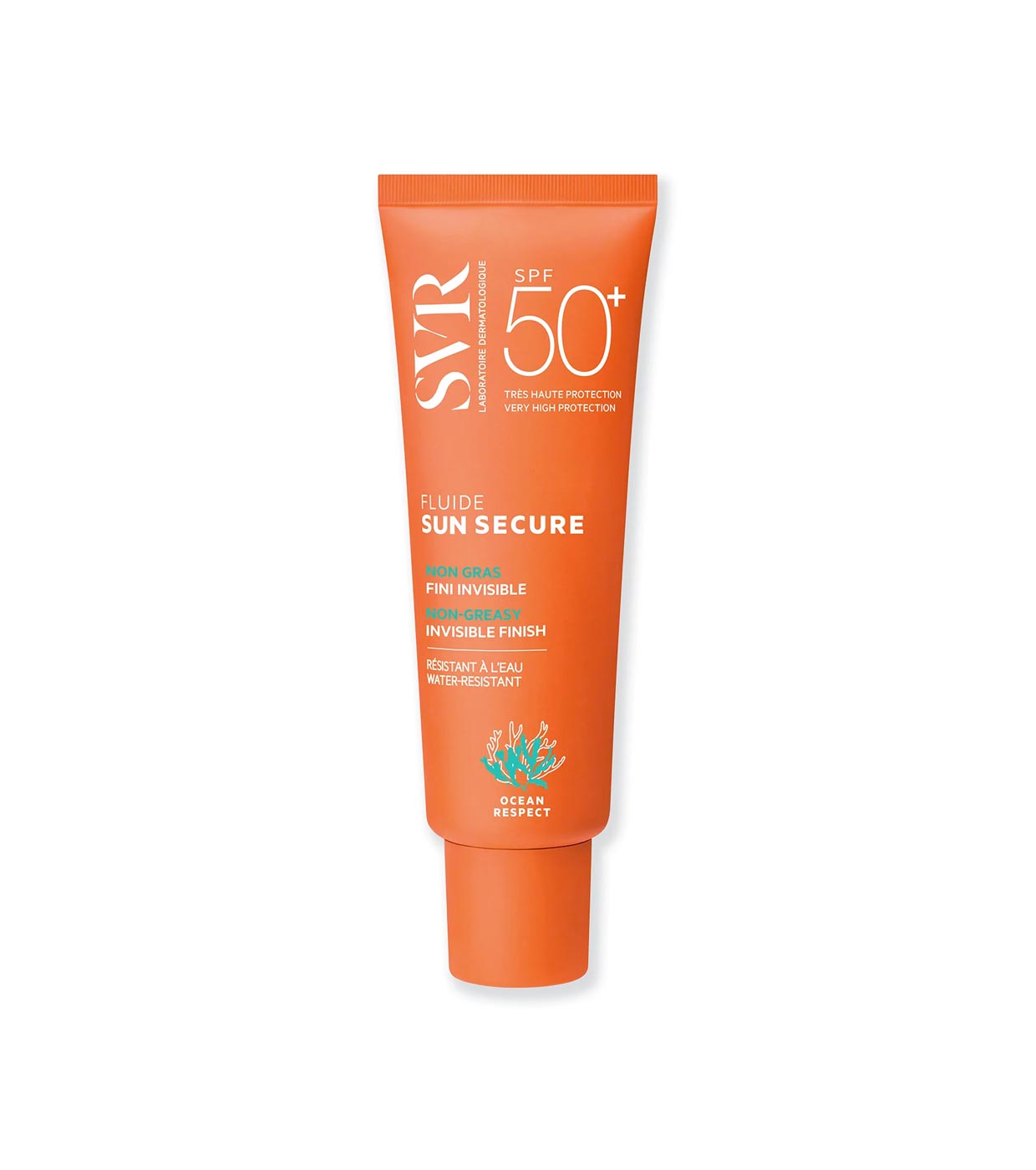 SVR - *Sun Secure* - Protetor solar fluido SPF50+ não oleoso com acabamento invisível - Pele normal a mista