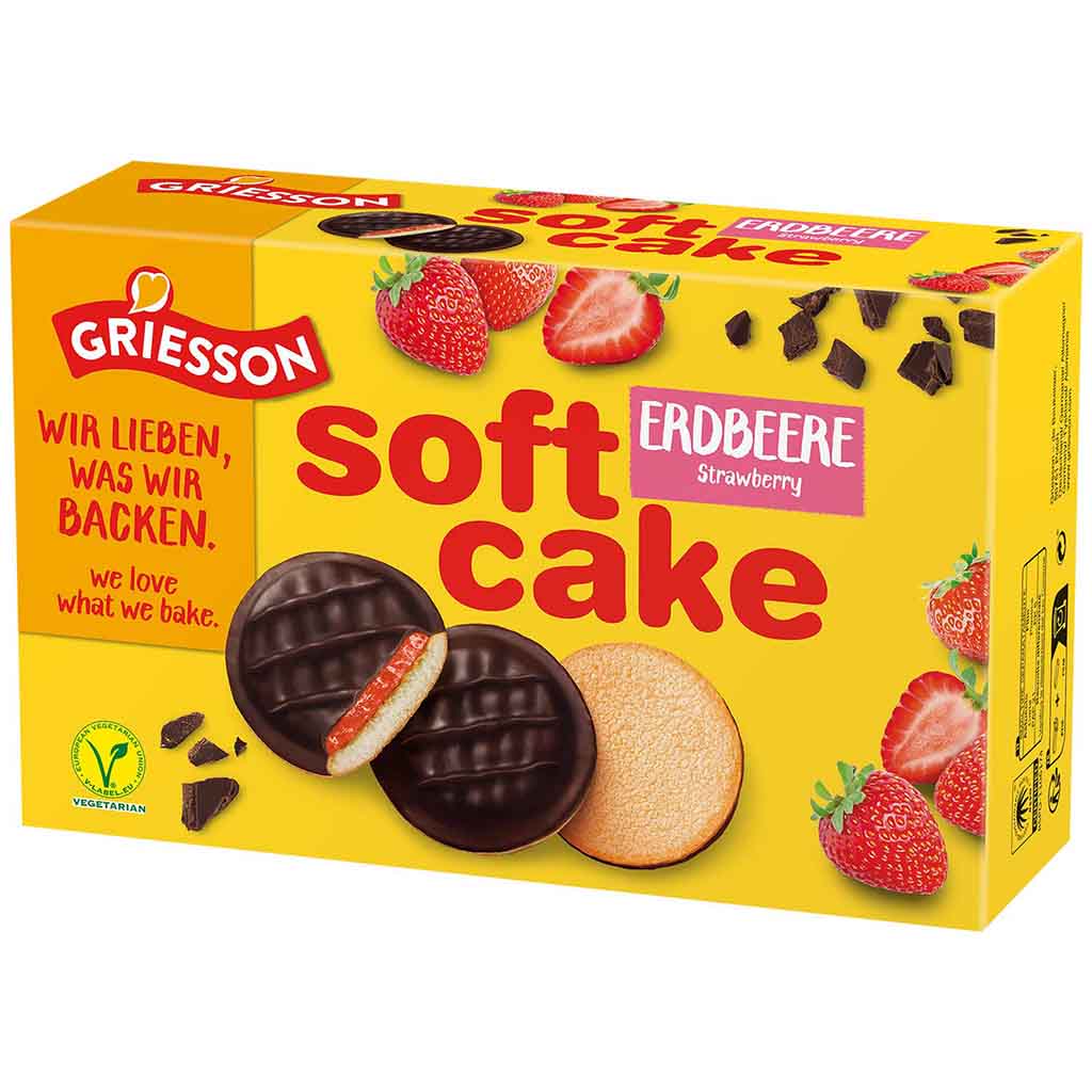 Griesson Soft Cake Erdbeere 300g MHD:1.6.25
