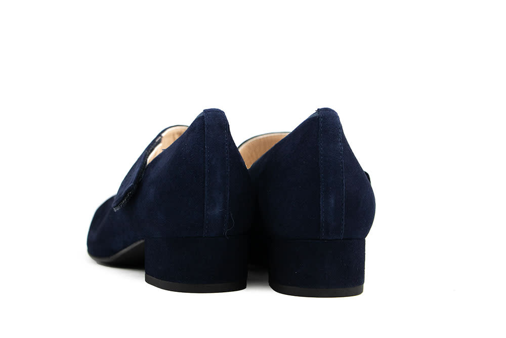 Hassia Bandschoen Blue Suede Cordoba