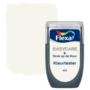 Flexa Strak op de muur Kleurtester Wit mat 30ml
