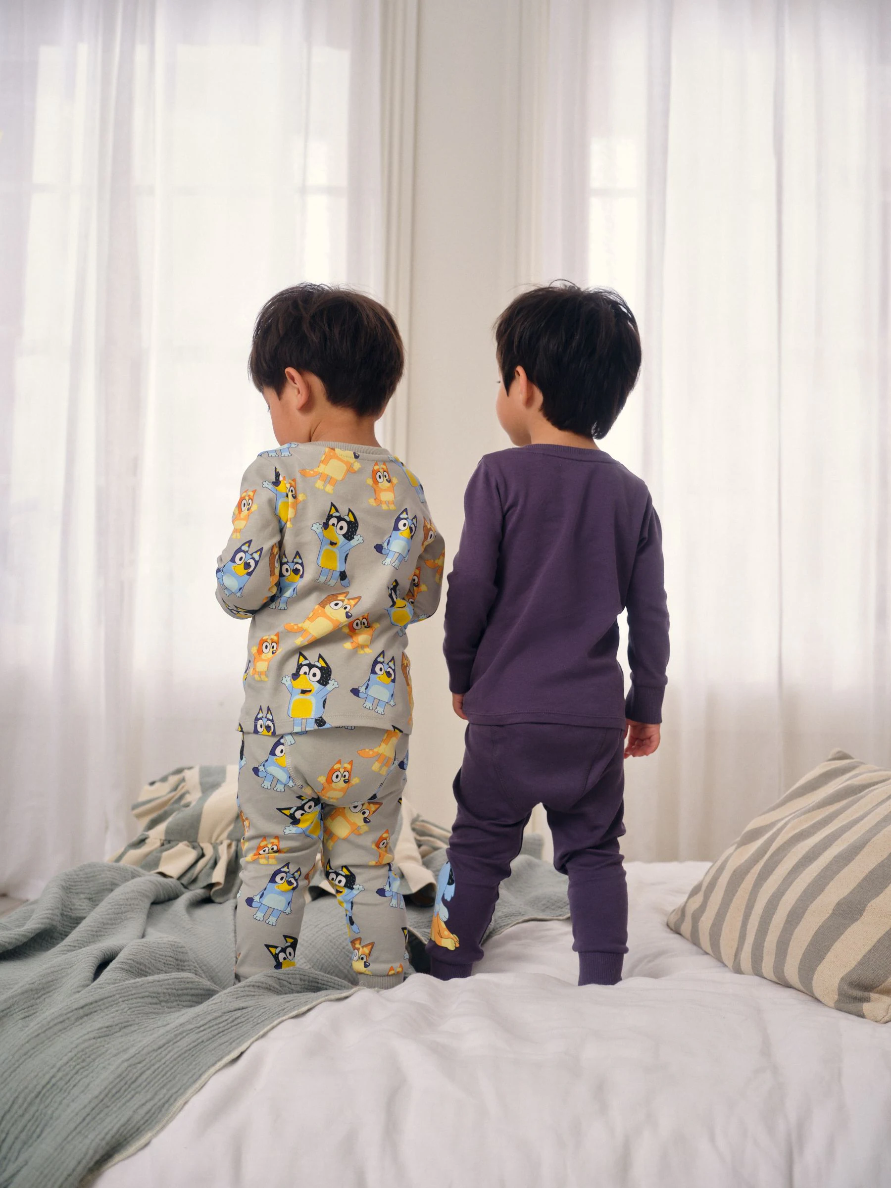 Blauw - License Bluey Snuggle Pyjamas 2 Pack (12mths-8yrs)