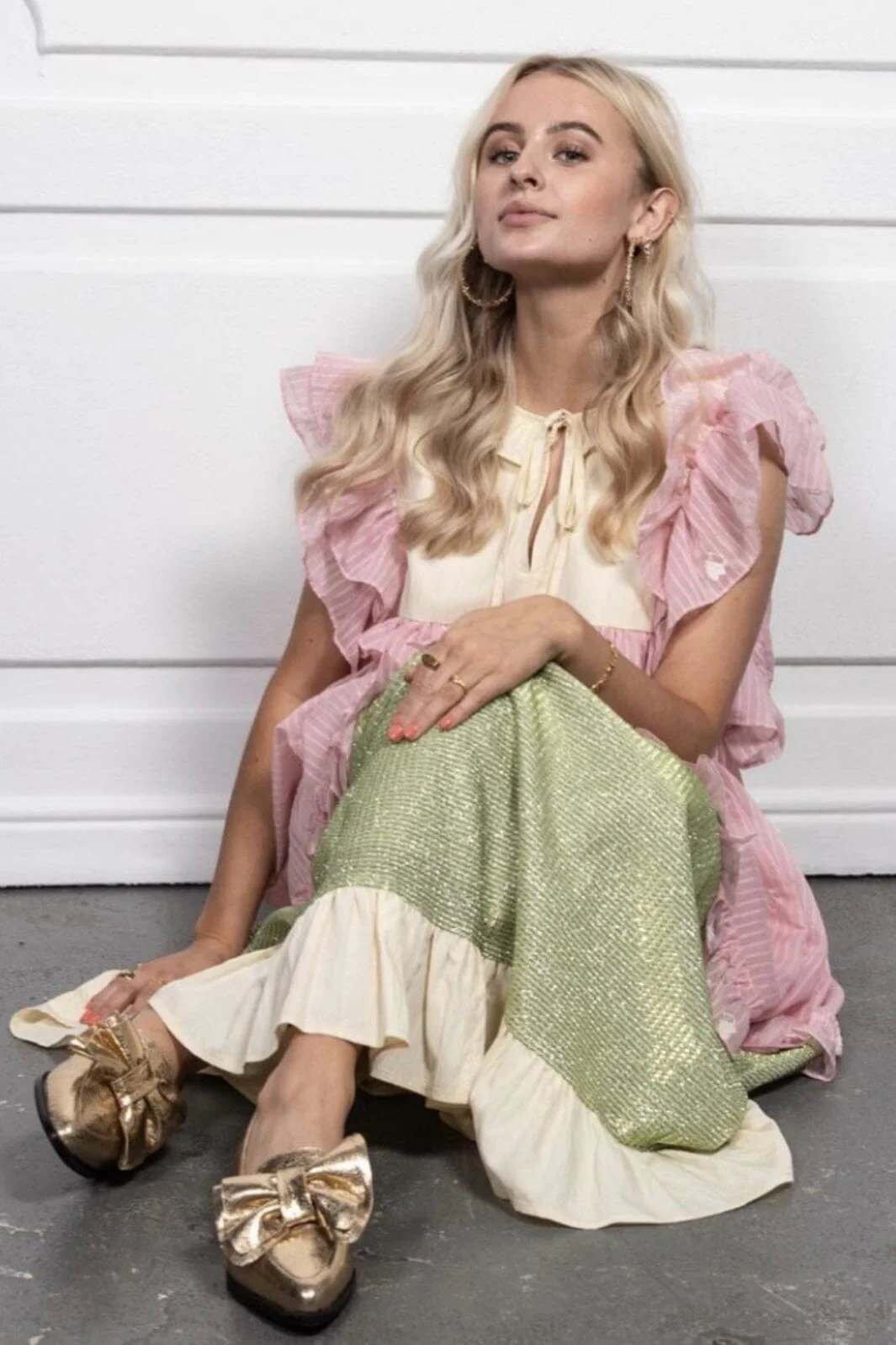 Stories From The Atelier By Copenhagen Shoes My Waves Dress 2239 multi color