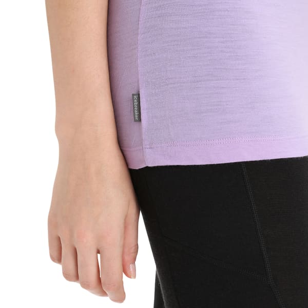 T-shirt randonnée ICEBREAKER MERINO W TECH LITE II SS TEE PURPLE GAZE