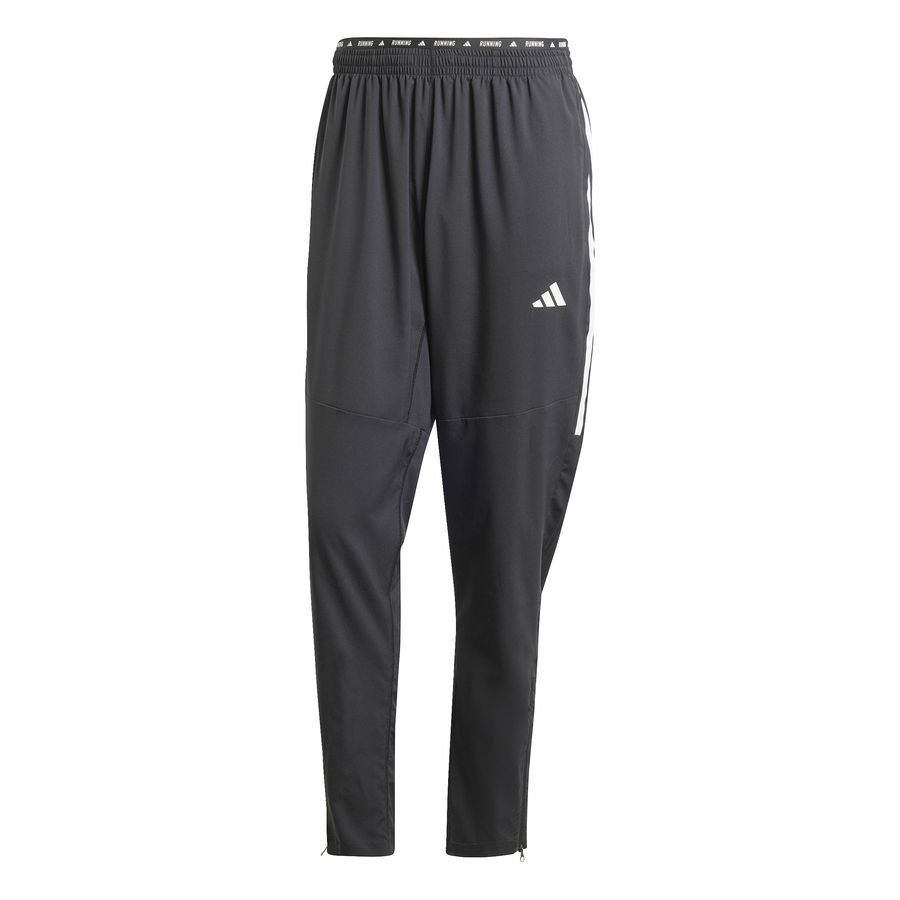 adidas Pantalon de running Own The Run 3-Stripes - Noir
