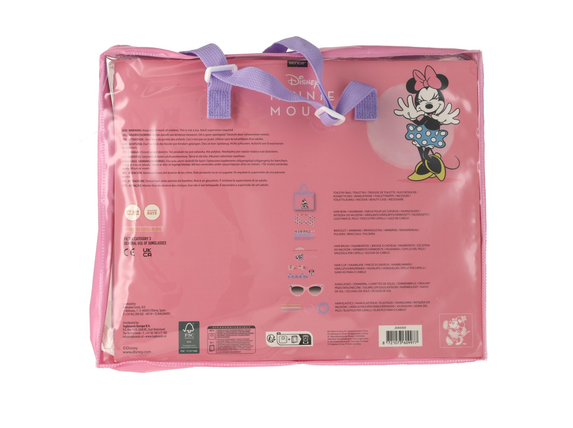 CONJUNTO ACESSÓRIOS SENCE MINNIE 13UN
