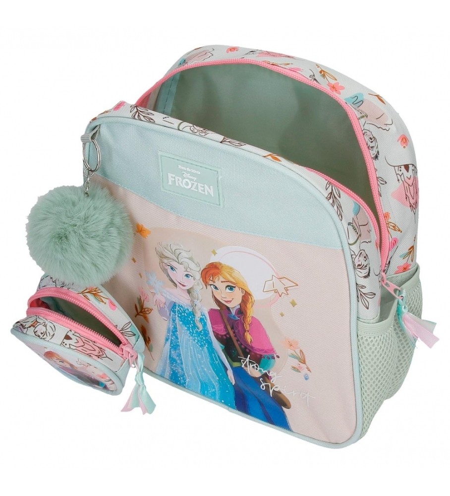 Mochila infantil verde Disney Frozen Strong Spirit