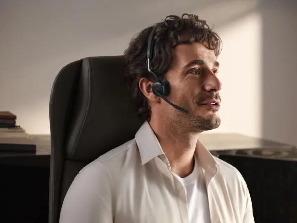 [OUTLET] - SHOKZ C610-AN-BK, Trådløs, Kontor/Callcenter, 78 g, Headset, Sort