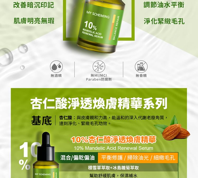 My Scheming - 18% Mandelic Acid Renewal Serum