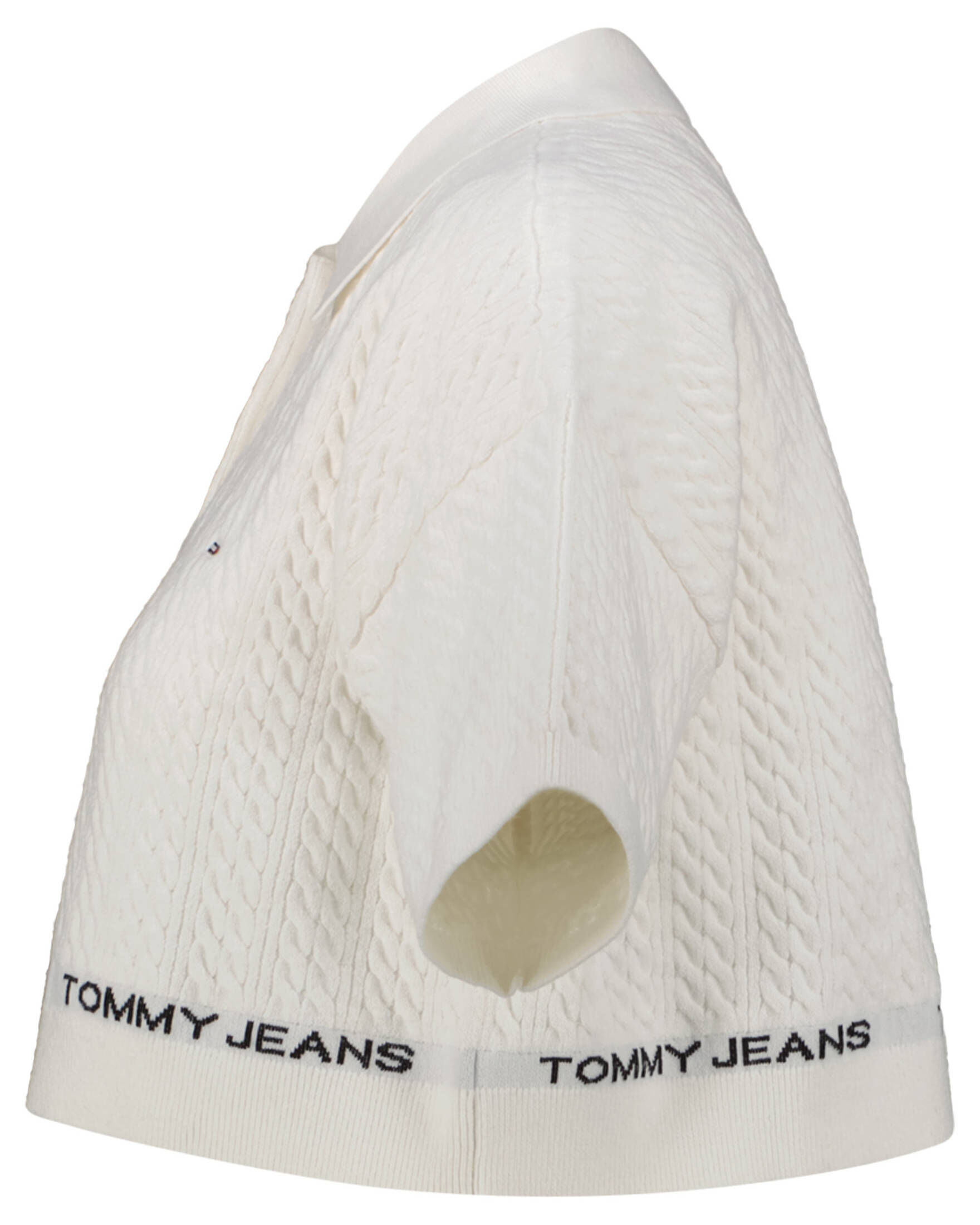 Tommy Jeans| Damen Pullover in Poloshirt-Schnitt