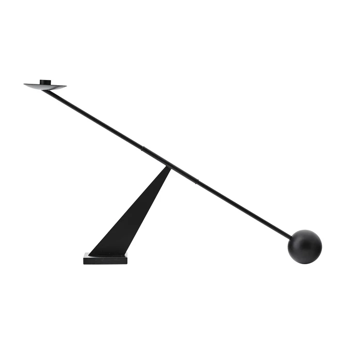 Audo - Interconnect Kerzenständer, H 41,5 x L 70 cm, schwarz
