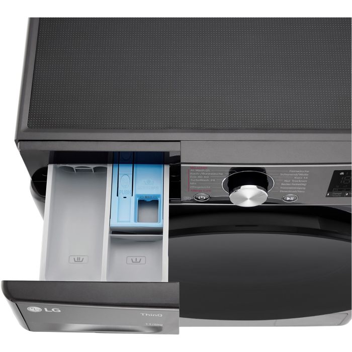 LG Waschtrockner W4WR7096YB // 50€ LG Cashback