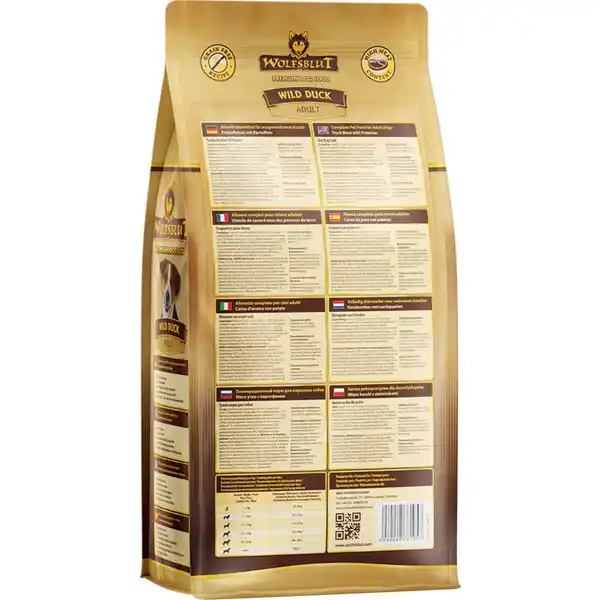 Hundefutter Wild Duck Adult