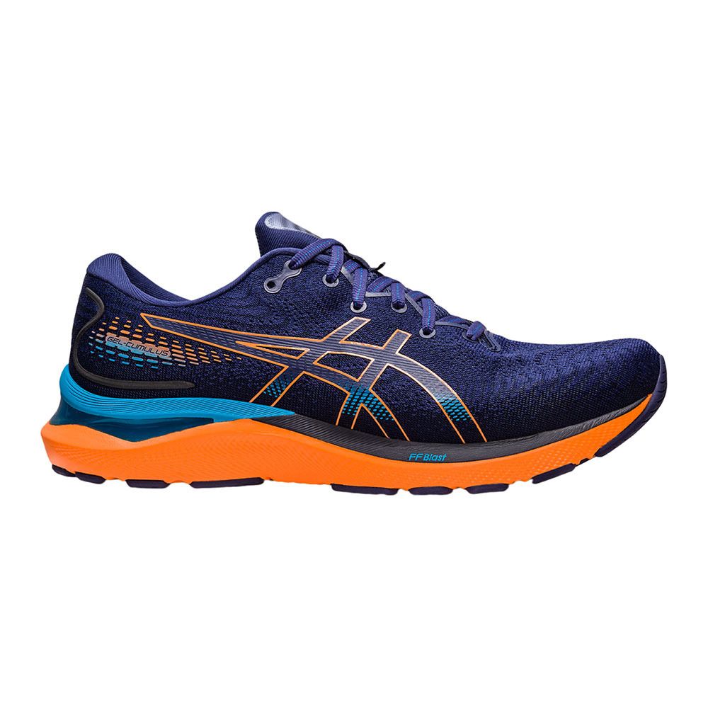 Asics GEL-CUMULUS™ 24 - Chaussures running Homme indigo blue/sun peach
