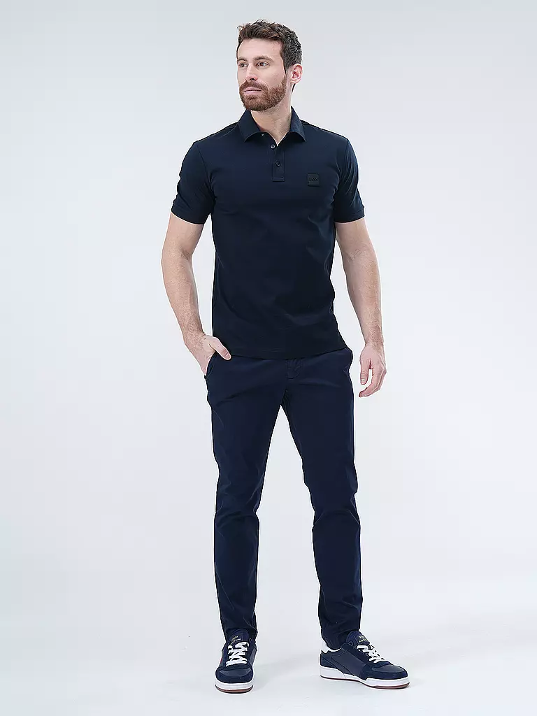 BOSS Poloshirt Regular Fit PARLY dunkelblau