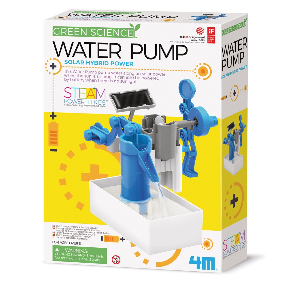 4M Green Science - Wasserpumpe Solar Hybrid