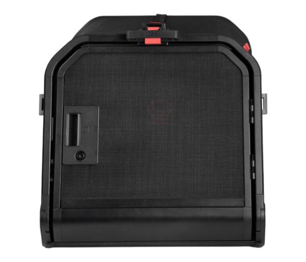 1one1 Origami Hundetransportbox, schwarz, S,