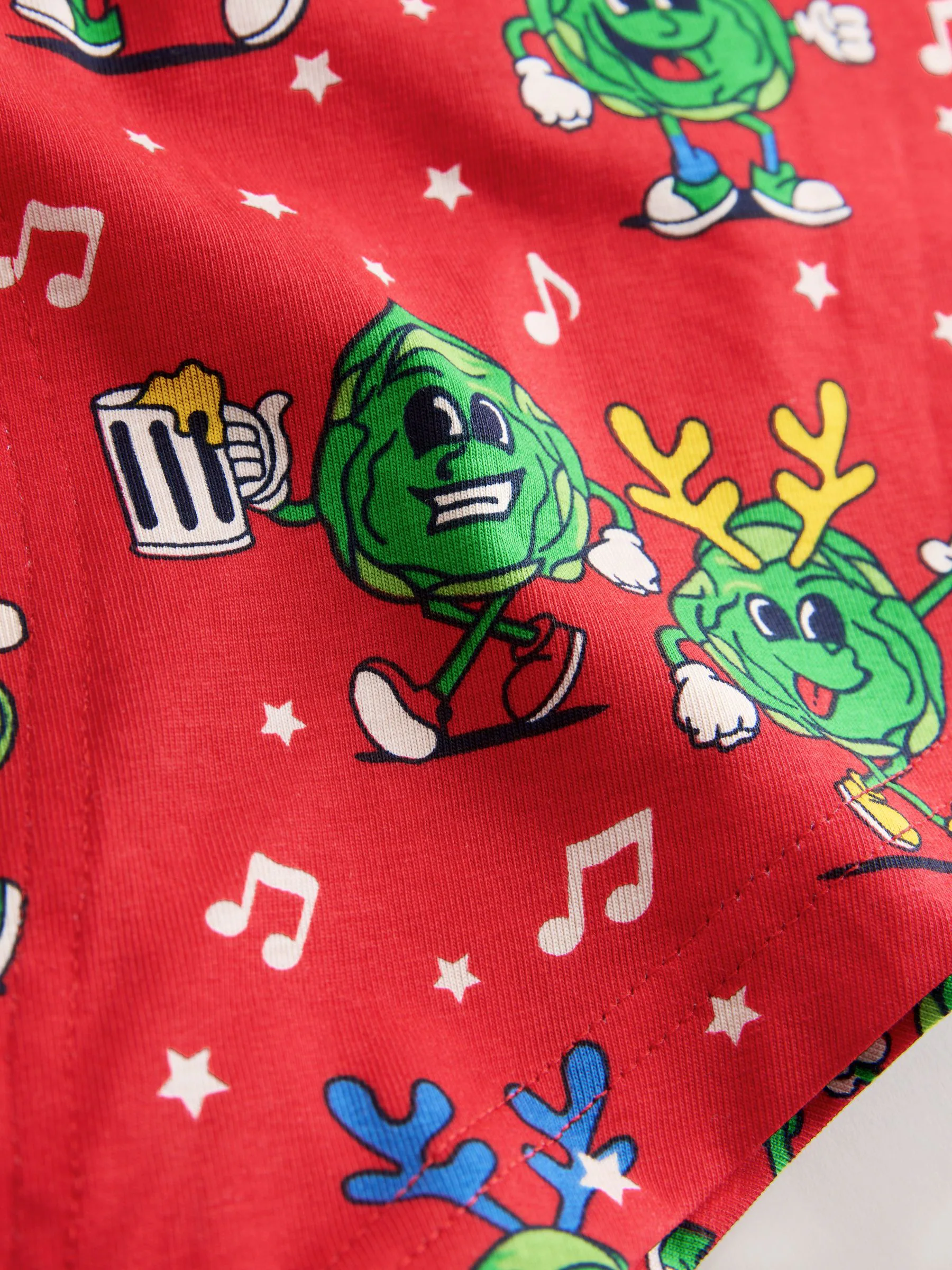 Red Sprouts - Kerstmis novelty boxer