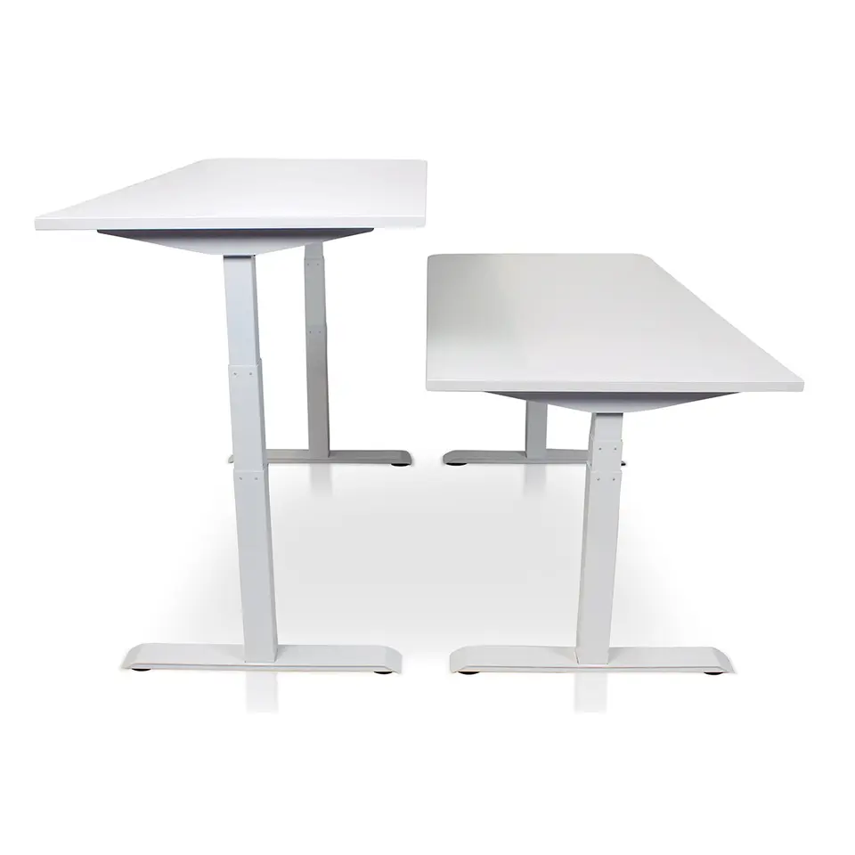 MRC PRO elektrisch ARBO zit-sta bureau - 140x80 cm - wit