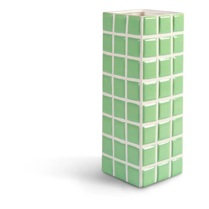 &Klevering Vase Tile | Vert Menthe