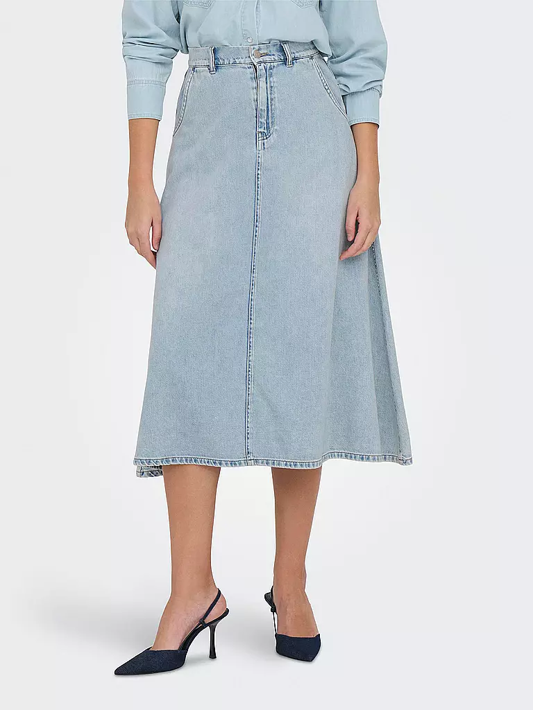 ONLY Jeansrock ONLMINDY hellblau