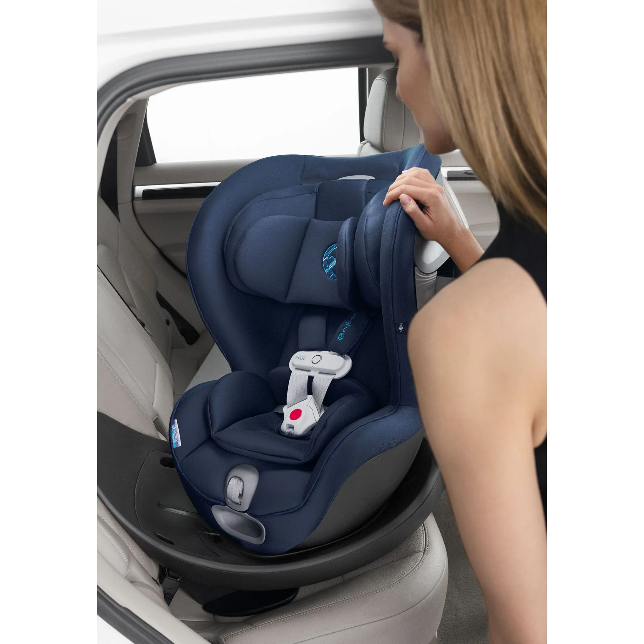 Cybex Siège d'Auto Sirona S Rotatif 360° avec Sensorsafe - Noir